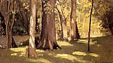 Gustave Caillebotte Famous Paintings - The Yerres, Effect of Light